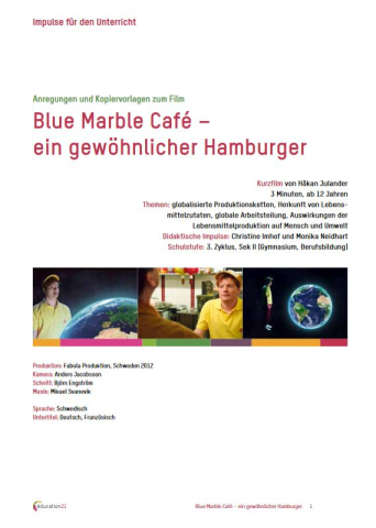 blue marble cafe
