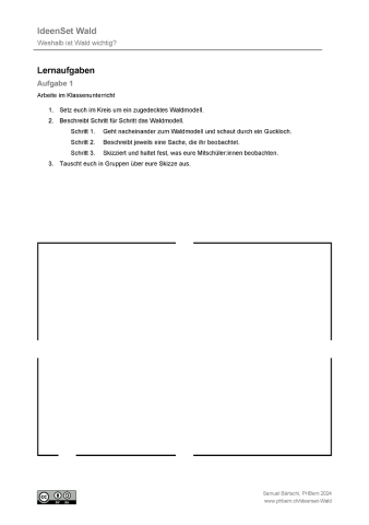 IdeenSet Wald Lernaufgabe 3 | 4